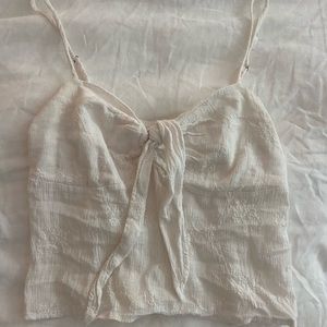 Brandy Melville | Light Pink / White Tank Top